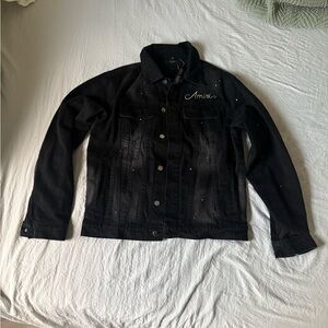 AMIRI Black Denim Jacket